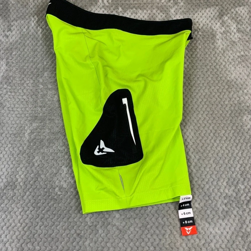Cuore Trail Lyte MTB Shorts Mens Large Neon Yellow‎ Offroad Cycling NEW